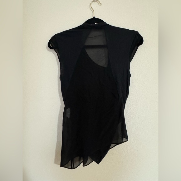 Helmut Lang Asymmetrical Layered Blouse XS - Picture 6 of 7